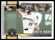 2026 Topps Series One Baseball - #303 Andrew Vaughn