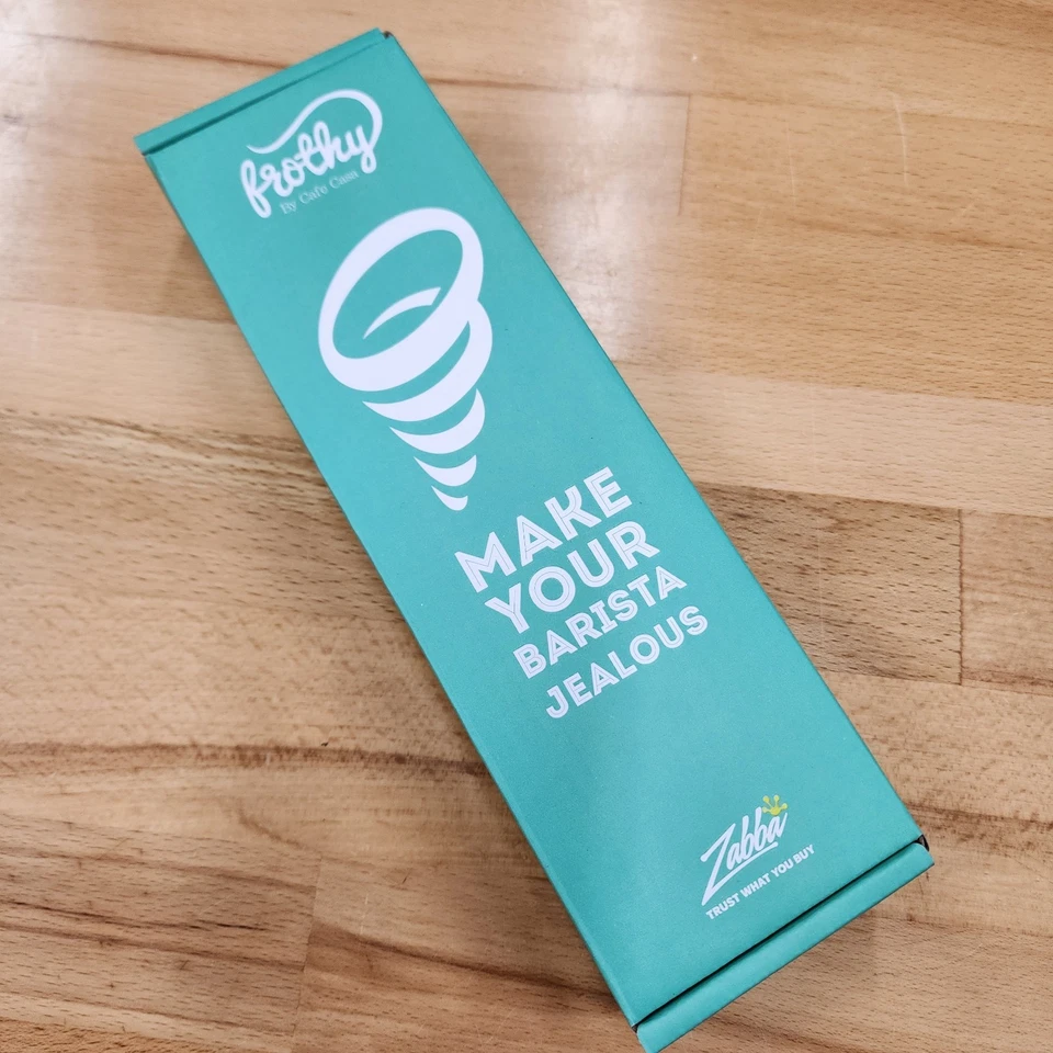 ☕️ Cafe Casa Milk Frothy 2 velocidades baterias de aço inoxidável novas baterias - Imagem 2 de 4