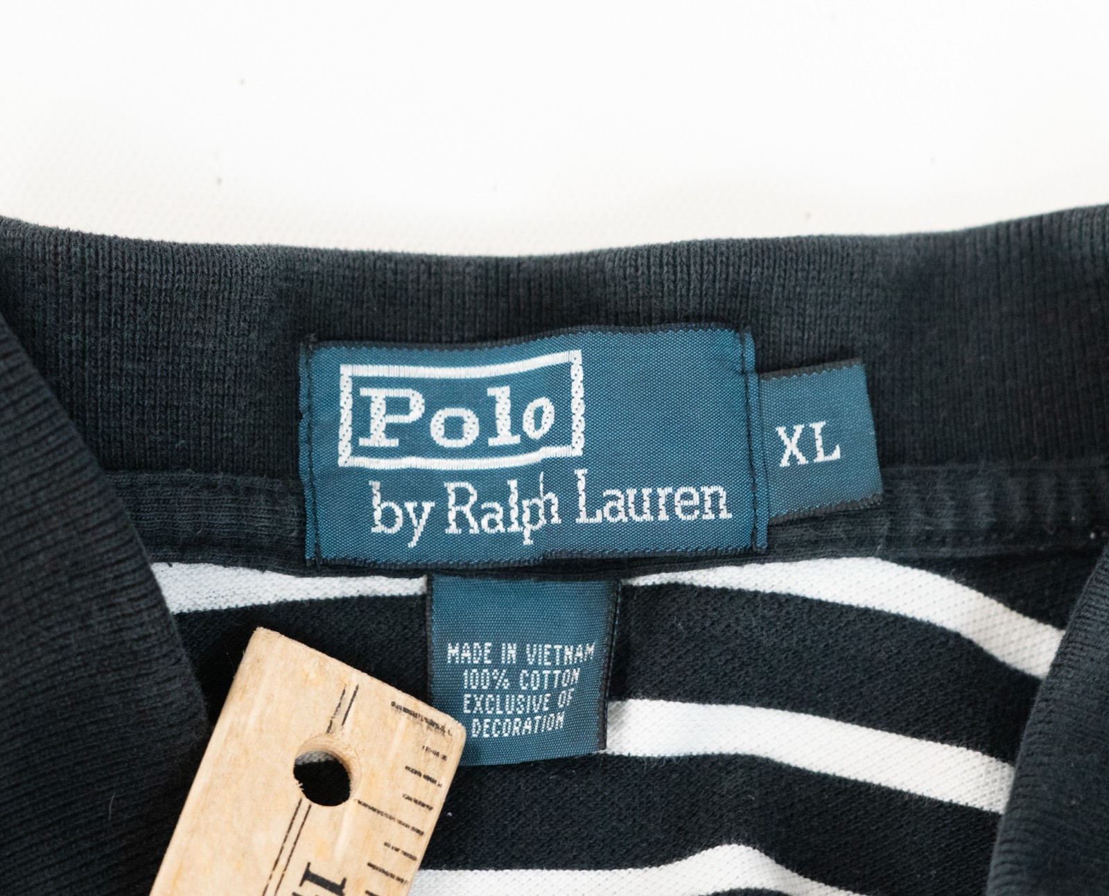 Vintage Polo Ralph Lauren Men's XL Polo Shirt Rugby Red Pony Striped Kanye Ye image 3