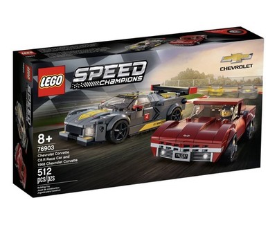 LEGO  Speed Champions 76903 Chevrolet Corvette C8.R & 1968 NEU /OVP .