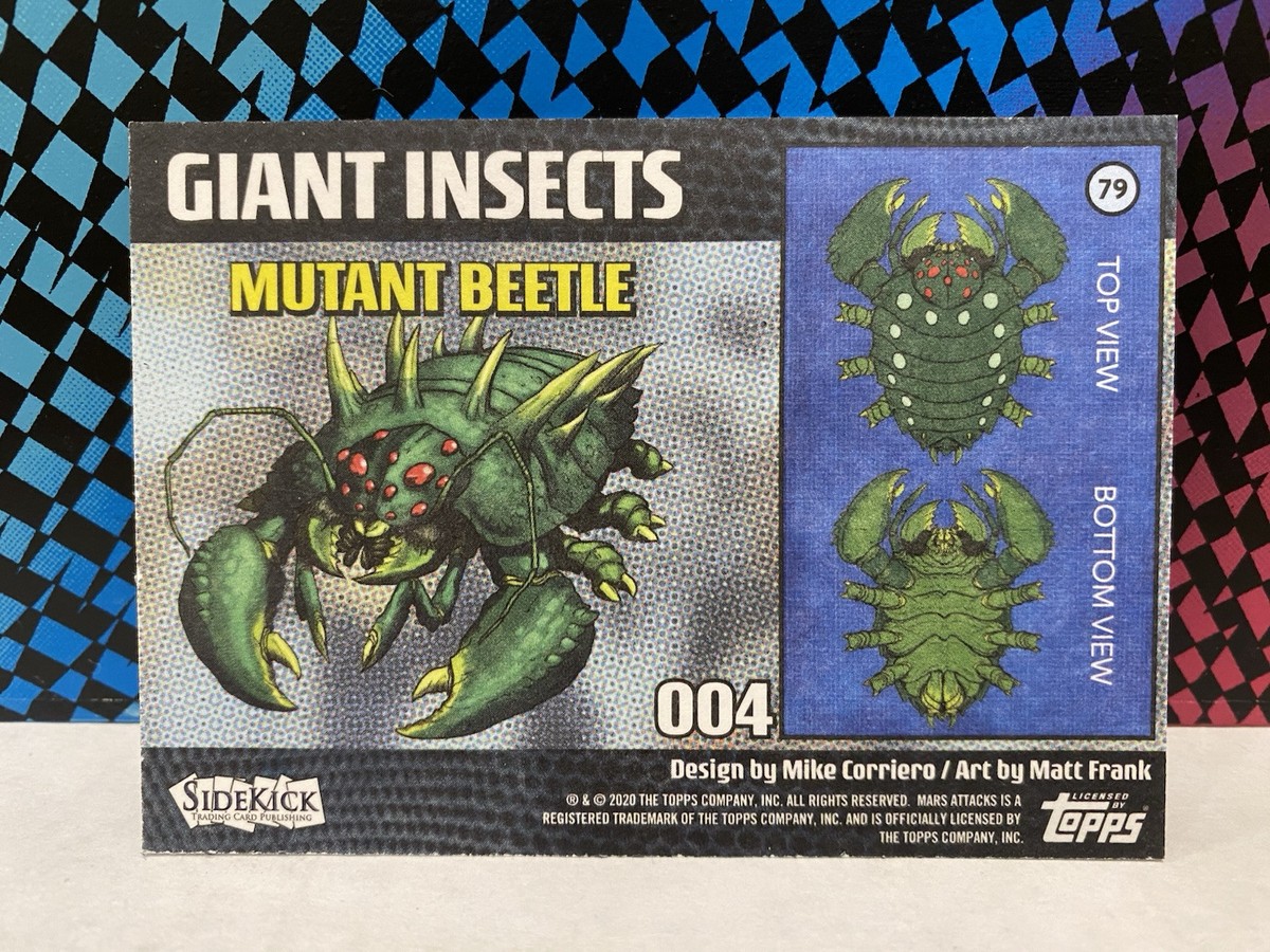 2021 Topps Sidekick Mars Attacks: Uprising Giant Insects Mutant