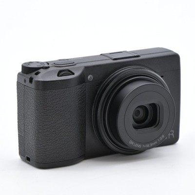 Ricoh GR III 1080p 24.2MP f/2.8 Compact Digital Camera - Black