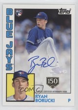 2019 Update 1984 Topps Baseball Rookie 150th Anniversary Ryan Borucki Auto 0k3p