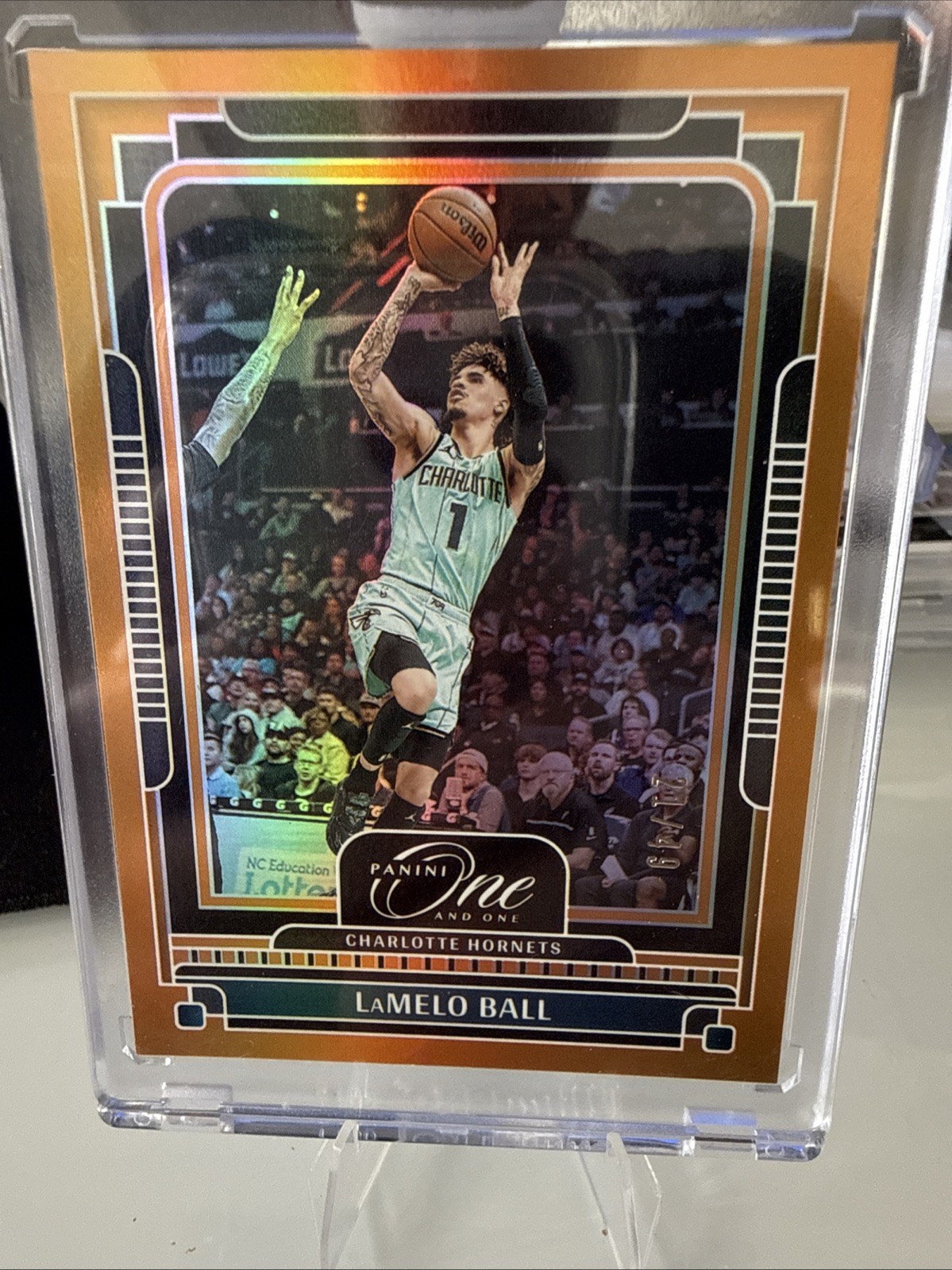 2024 PANINI ONE AND ONE #97 LAMELO BALL /49 RARE