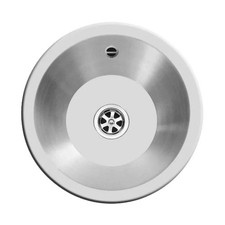 Mini Bowl Stainless Steel Kitchen Sink with Waste Kit, 355 x 170mm