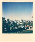 Original Polaroid 600 Art Photograph Dolores Park San Francisco Skyline — photo 2