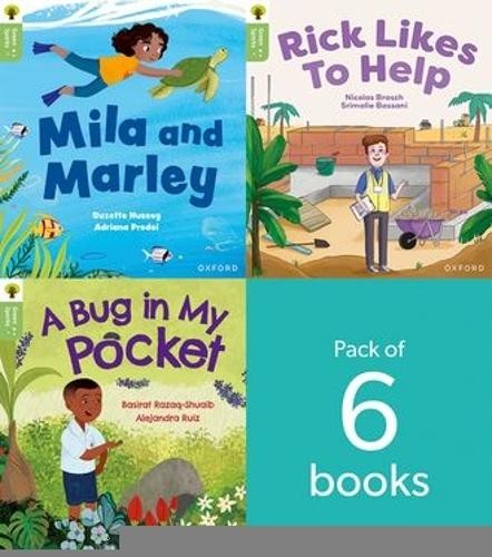 Oxford Reading Tree Green Sparks: Level 5 LEVEL 5 PACK of 6 b... - 9781382057202