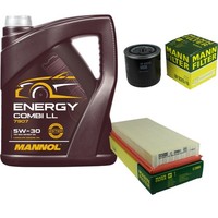 Inspektionspaket 5L Mannol Energy 5W-30 FüR Chrysler Voyager/Grand 3.3I 2.4I