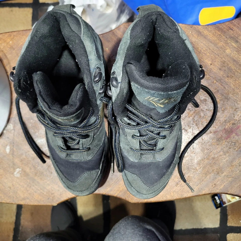 Винтажные туристические зеленые ботинки Hi-Tec размер 7 - Изображение 4 из 4