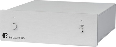 BT Box S2 HD High Definition Bluetooth 5.0 Aptx-Hd Audio Receiver (Silver)