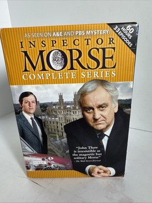 Inspector Morse Complete Series 36 DVD Box Set 33 Episodes & Bonus 3 Specials