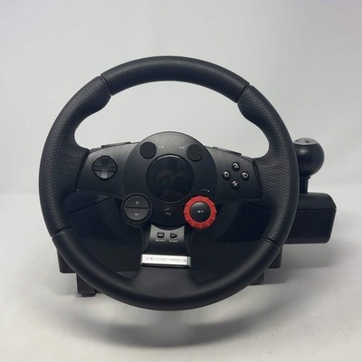 Logitech Driving Force GT Racing Wheel Black For PlayStation 3 PS3, 4 PS4, 5 PS5
