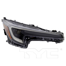 TYC CAPA Right Passenger Side LED Headlight A...