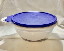 TUPPERWARE THATSA BOWL MINI 3056A-4 6 tazze 1,4 L conservazione miscelazione snack guarnizione blu