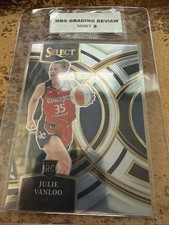 2024 Panini Select WNBA Premier Level Julie Vanloo #160 (RC) MBS 9 Mint Mystics