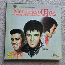 ELVIS PRESLEY MEMORIES OF ELVIS A LASTING TRIBUTE - RCA RECORDS 5 LP BOX SET