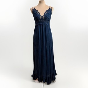 adella maxi slip lace dress Free People Adella Sleeveless Maxi Slip Dress for Women