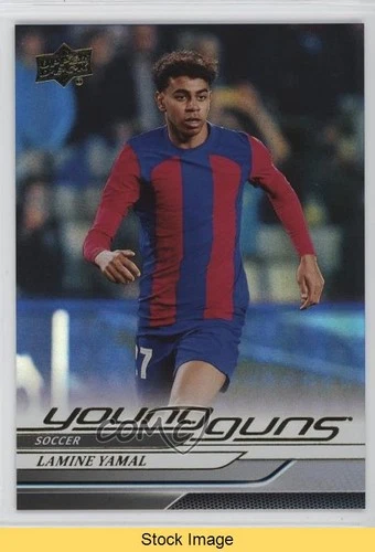 2025 Goodwin Champions Upper Deck Young Guns Silver Foil Lamine Yamal #YG-1 READ