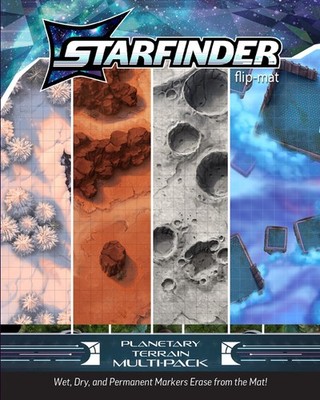Starfinder RPG: Flip-Mat Multi-Pack - Planetary Terrain