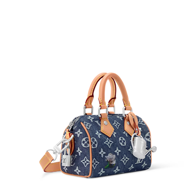 NEW Louis Vuitton Monogram Speedy 18 Bandouliere Shoulder Bag