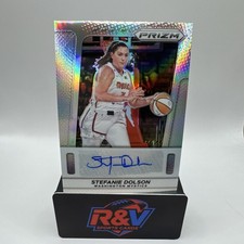 2025 Panini WNBA Prizm Stefanie Dolson Throwback Signatures Auto Mystics  