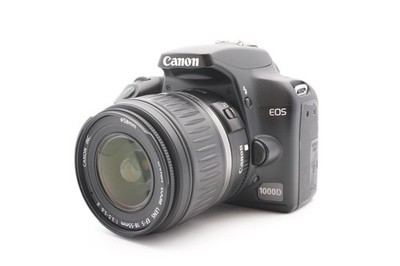 Canon EOS 1000D DSLR Digital Camera with Kit EF-S 18-55mm f/3.5-5.6 III Lens_