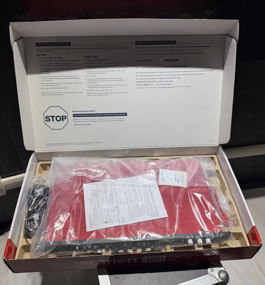 FOCUSRITE Scarlett 18i20 2th Gen Audio Interface USB - Immagine 3 di 4