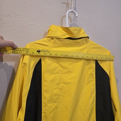 GORE BIKE-WEAR Men's GORE-TEX XCR Removable Hood Cycling Yellow