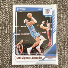 Panini Donruss 2024-25 Shai Gilgeous-Alexander #123 Oklahoma City Thunder