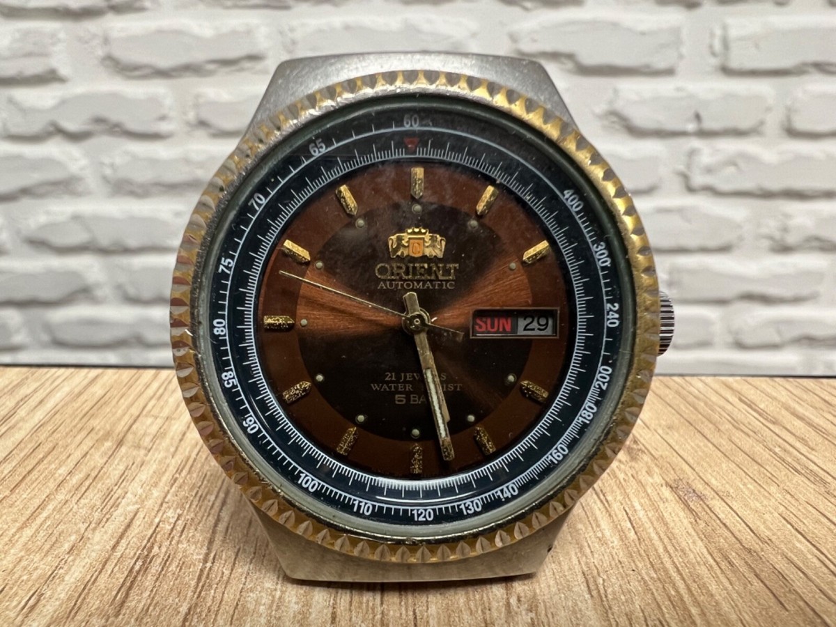 Vintage Orient Automatic men's wrist watch Japan Cal.46943 | eBay