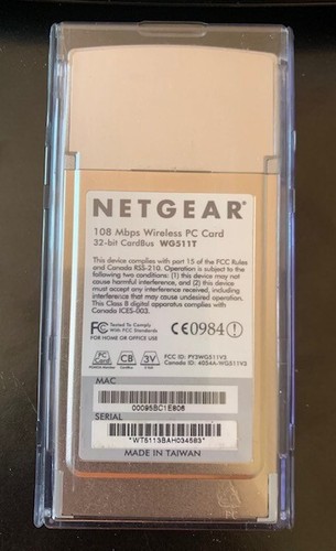 Netgear Dual Band WAG511 Wireless PC Adapter Card 32-bit - 第 2/2 張圖片