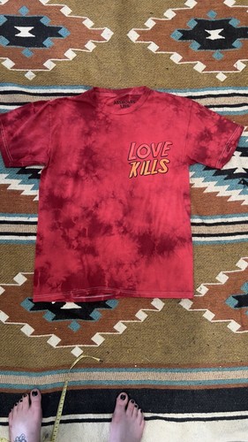 A$$holes Live Forever NEW Small T Shirt Unisex Red/Black S ALF LOVE KILLS - Picture 2 of 6