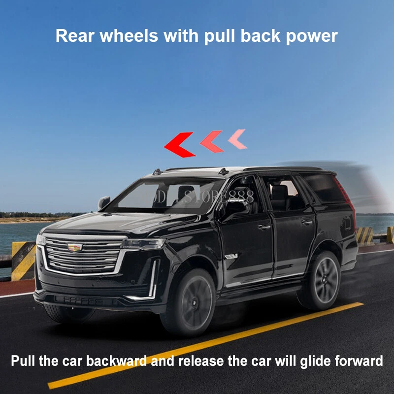 1:32 Diecast Vehicle Model Car Toy Kids Sound Light Toy for Cadillac Escalade - Image 4 of 4