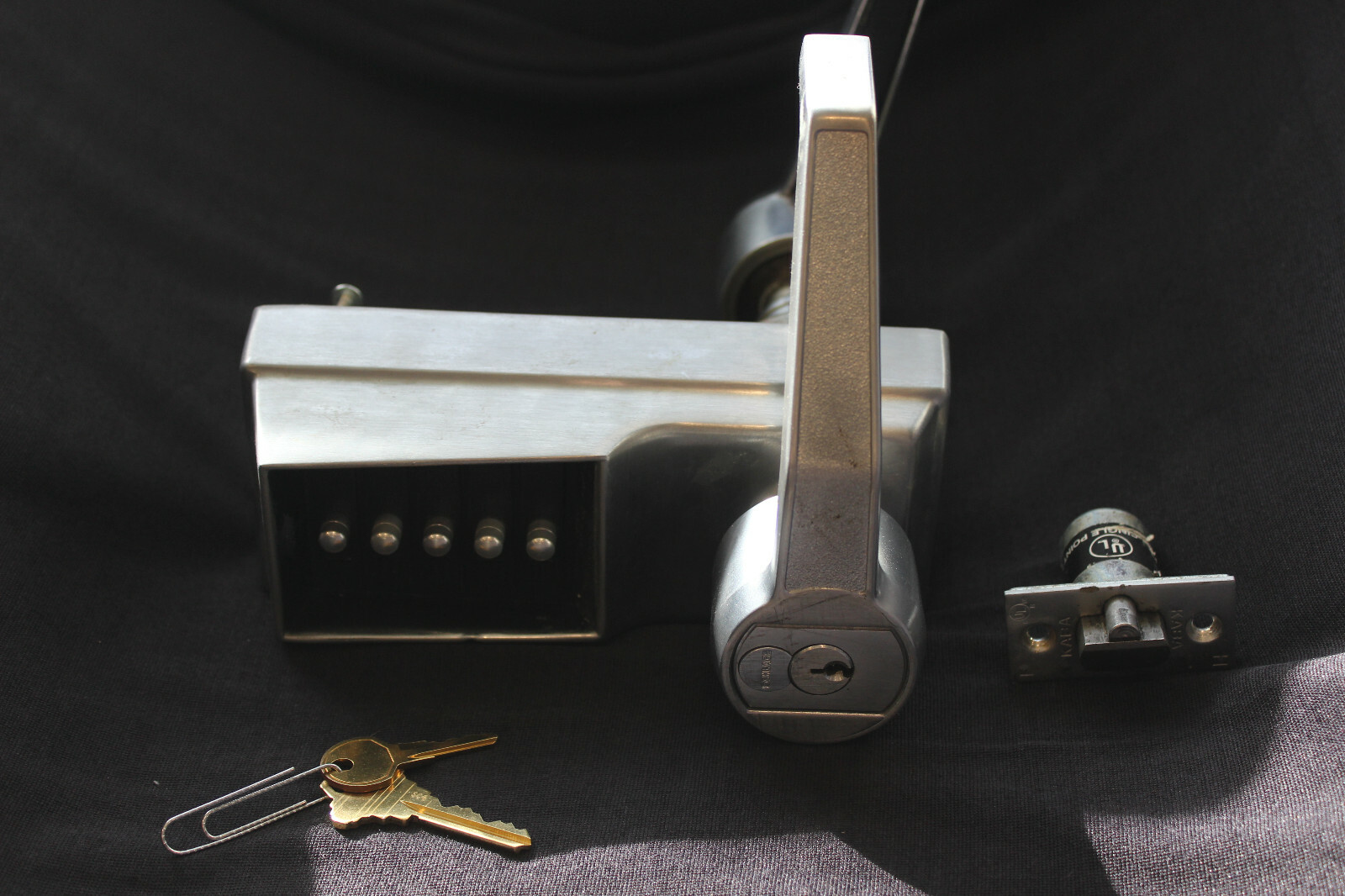 Kaba Ilco Simplex Mechanical Trim Code, Satin Chrome eBay