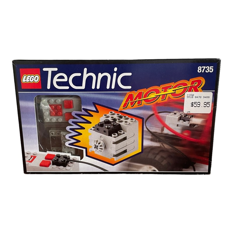 LEGO Technic (8735): Motor Set 9V - New/Sealed/1997/Electric System 9V/VTG 🦇