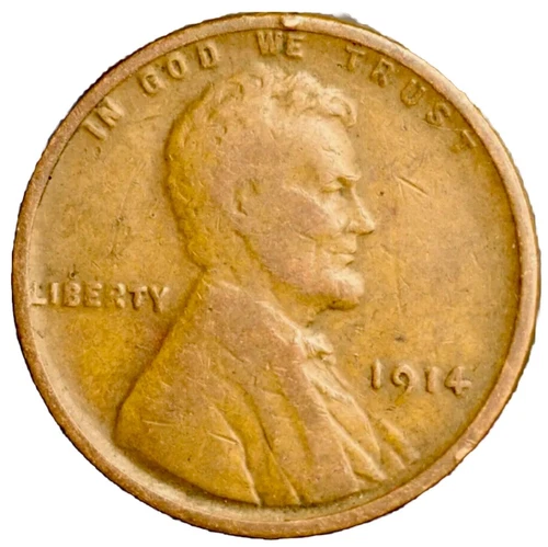 1914-P AG/Cull Lincoln Wheat Cent “Best Value On eBay “ Fast Shipping W/Tracking