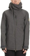 686 Women's GLCR HYDRA Insulated Snow Jacket - Charcoal Heather - XS - NWT