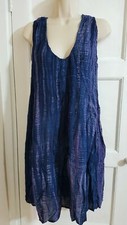 JAMES FREE SIZE BLUE SLEEVELESS DRESS L4