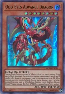 Odd-Eyes Advance Dragon - DUPO-EN011 - Ultra Rare - Unlimited Edition x3 - Near
