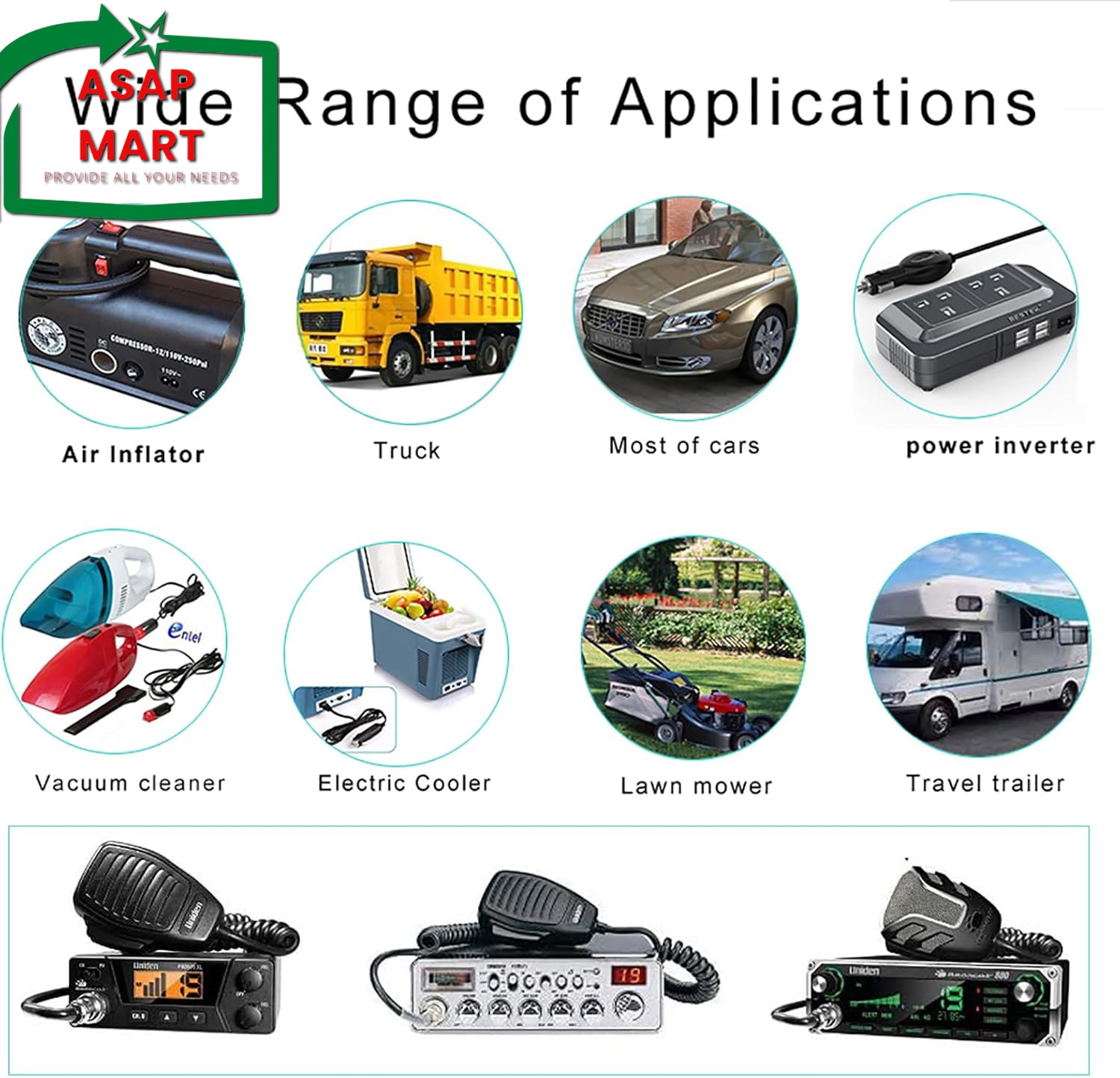 12V Cigarette Lighter Plug 12 Volt Plug Male Cigarette Lighter Plug Fused Replac