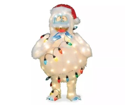 32'' Light-Up Bumble Lighted Christmas Decorations Outdoor Indoor Rudolph NEW