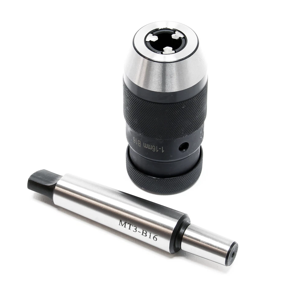 Mandrin à serrage rapide CM3-B16 Plage de serrage 16 mm Cône morse Mandin - Photo 2/4