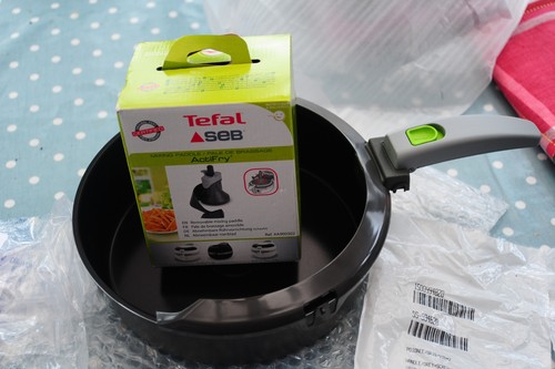 Genuine Tefal ActiFry Serie 001 1 Cooking Pot paddle spill Ring grey 
