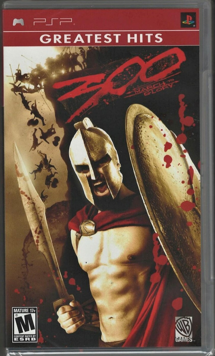 PSP＆カセット 300 March to Glory (Greatest Hits) PSP (Brand New Factory