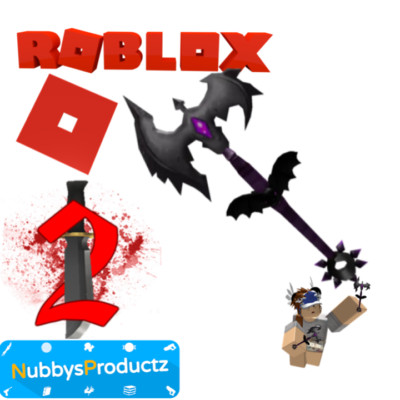 Roblox Murder Mystery 2 Mm2 Battle Axe Ii Godly Knifes And Guns Read Desc Ebay - roblox gundam games