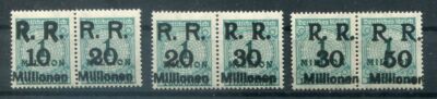 Dr-Infla Separatist Edition 10-20 Mill. Print Set MNH Mint (80231