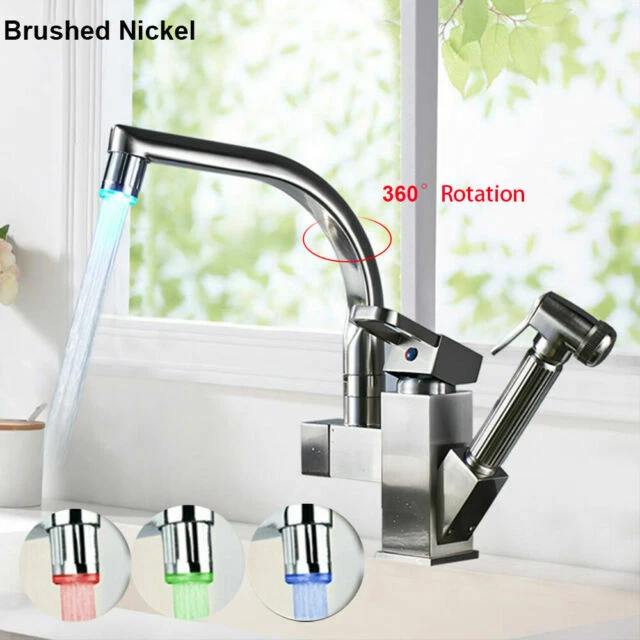 Nickel Nickel Kitchen Taps