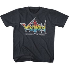 Voltron Cartoon Logo Defender Of The Universe Youth T Shirt 2T-YXL