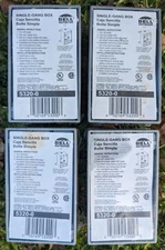 Hubbell-Bell 5320-0 Single-Gang Box 3 Outlets 1/2" Weatherproof  Lot of 4