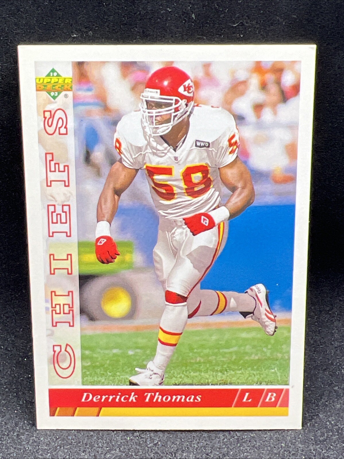 Derrick Thomas #k10 Kansas City Chiefs 1993 Upper Deck Kansas City Chiefs